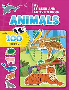 My Sticker and Activity Book: Animals | Animal Sticker Book
